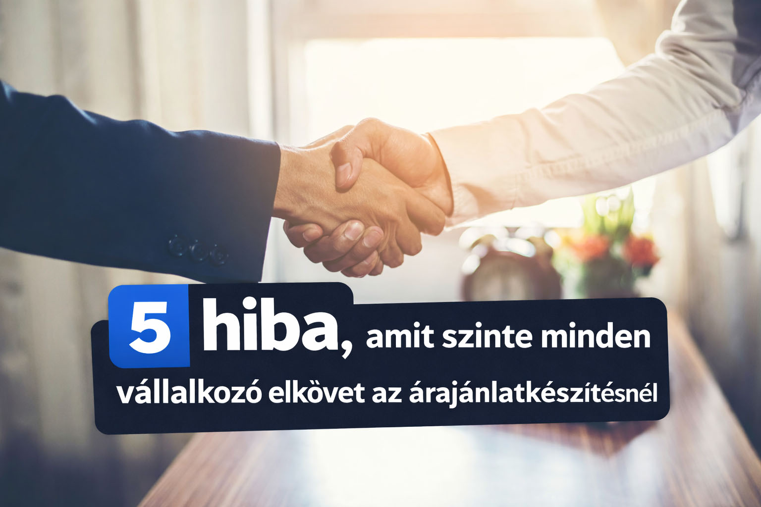 5 hiba, amit szinte minden vállalkozó elkövet az árajánlatkészítésnél